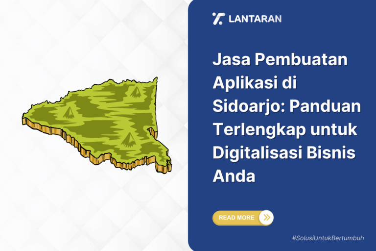 Jasa pembuatan aplikasi di sidoarjo